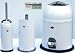Produktbild Wesco 3er Bad-Set weiss mit 40 Müllbeutel, Single Master 9-Liter-Mülleimer + Toilettenbürste + Rollenhalter