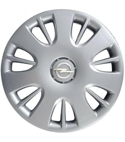 Kit 4 Copricerchi Cromati Per OPEL VIVARO/MOVANO - Adattabili 16 Pollici | Montaggio Facile Con Anello Metallico