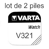 Knopfbatterie für Armbanduhr, VARTA 321 SR616SW, 1,55 V, 2 Stück