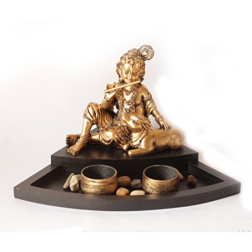 Skycandle Hindu God Shri Krishan Statue lord Krishna idol Makhan Chor / Bal Gopal Handicraft Decorative Spiritual Puja Vastu Showpiece Figurine - Religious Pooja Gift item & Murti for Mandir / Temple / Home Decor / Office RS.579 (61.00% Off) - Amazon