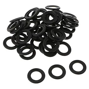 Anbau 50Pcs M14 Rubber Oil Drain Plug Crush Washers Gaskets For Ford F5TZ-6734-BA