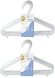 Bieco 90016147 – Kinder Kleiderbügel Kunststoff 16 Stück weiß - 2