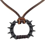 Größe des Anhängers:3,2 x 5,0 cm (hxb) Länge der Halskette: Durch speziellen Verschluss beliebig verstellbar. Gewicht: 21 Gramm