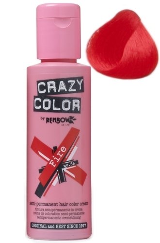 Renbow Crazy Color Conditioning Hair Colour Cream 100ml - Flame