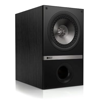 Kef Q100 UNI-Q Woofer da 130 mm, Tweeter da 25 mm, 100 W, Nero in promozione su Polaris Audio Hi Fi