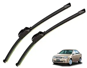 Auto Hub Car Wiper Blades for Chevrolet Optra - Set of 2 Pcs (D-21,P-19)