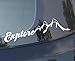 Produktbild ExplorerAdventure Expedition Kiefer Trip Berge Familie, Kinder, Sport, Auto-Aufkleber Fenster Vinyl Aufkleber Aufkleber Laptop Aufkleber Love Herz Decor Home Live Kids Funny Art Wand Aufkleber Aufkleber