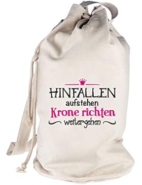 Hinfallen-aufstehen, Prinzessin bedruckter Seesack Umhängetasche Schultertasche Beutel Bag