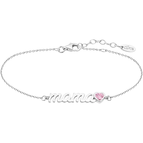 LOTUS SILVER Pulsera Plata Mujer LP1253-2/3 De Primera Ley 925 Ml Infinito - Sofisticado Brazalete Con Pulido Y Acabado Refinado 16 Cm - Regalo De Cumpleaños - Aniversario - Ocasiones Especiales