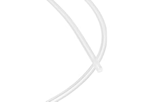 DMiotech Silicone Tubing Clear Plastic Tube, 1mm ID x 3mm OD 6ft(2m) Silicone Tube Flexible Hose