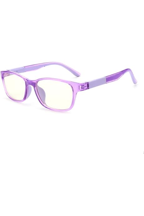 Lunettes Anti Lumière Bleue Enfant - Protection écrans PC/télé - Monture TPE Flexible - Garçon/fille