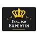 Produktbild Mousepad Sardisch Expertin schwarz