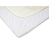 Baby Spannbetttuch Spannbettlaken 70×140 Frottee Kinderbett Bettlaken Gummizug Betttuch Rosa Blau Weiß im 2er PACK - 7