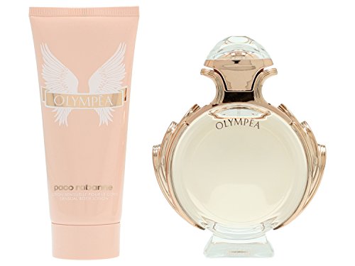 Paco Rabanne Olympea Set for Women contains Eau de Parfum 80 ml and Bodylotion 100 ml