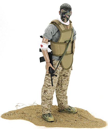 Baellar 12 '' Soldados Estadounidenses Fuerzas Especiales Figura de Acción Set-soldado herido