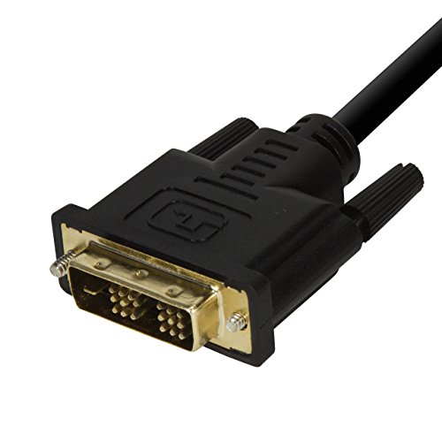 BIGtec micro HDMI / DVI Adapter 20cm Kabel – HDMI D Stecker auf DVI-D Stecker / vergoldete Stecker und Pins - 2