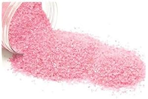 HOBI Sable décoratif coloré Rose, de 0,60mm à 1mm, Boite de 400gr, pour Déco de Table, Bougeoir, Vase