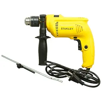 STANLEY SDH600-IN Impact Hammer Drill Machine For Drilling Wood, Steel & Masonry, 600W 13mm, 1 Year Warranty