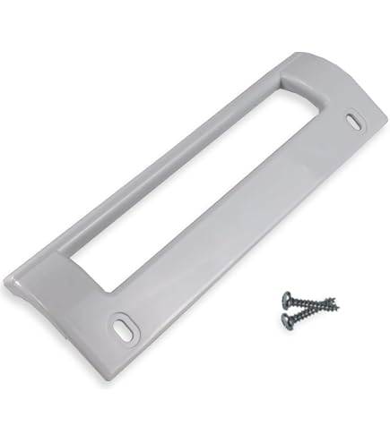 ALGOMAS® Poignées Universelles Réfrigérateur - Lot De 2 - Blanc - Réglable 8,5-16cm