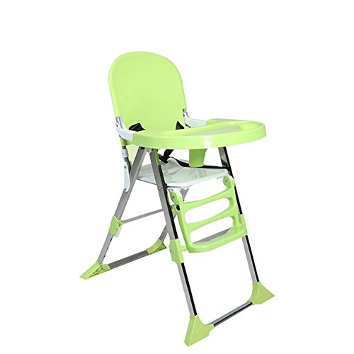 Preisvergleich Produktbild SHISHANG Baby Esszimmerstuhl bewegliche faltbare multifunktionale Esstisch Stuhl Kindersitz Lebensmittel Kunststoff anwendbar Alter von 6 Monaten oder über Umweltsicherheit , green