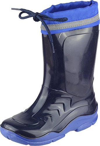 Misc - Botas de Agua de Trabajo para Chico, Color Azul, Talla 35 EU
