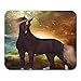 Produktbild Gaming Mauspads, Mouse Pad Liver Chestnut Unicorn 3D is Creature of Myth and Fantasy and Has Cloven Hooves 11.8"x 9.8" Decor Office Computer Accessories Nonslip Rubber Backing Mousepad Mouse Mat