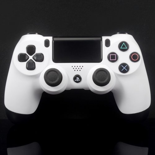 PS4 Oberschale für Dualshock 4 Controller - Soft Touch weiß