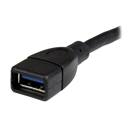 StarTech USB3EXT6INBK USB 3.0-Verlängerungskabel (0,2 m) - 3