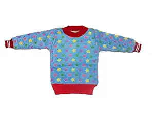 Wonder Star Baby Boys & Baby Girls, Fleece Round Neck Jacket/Sweater/Sweatshirt (12-18 Months)