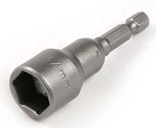 10 Stück Sechskant Steckschlüssel Bohrer Set Nuss Bitsatz Magnetischer Adapter Chrom Vanadium Stahl 6-19mm 1/4 Nuss Treiber Sockel Innensechskant Werkzeug - 7
