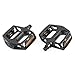Produktbild sourcingmap® 2 Stk Aluminium Legierung Platform Flach Typ Anti Rutschen MTB BMX Rad Pedal
