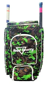 HeadTurners Cricket Kit Bag Professional Player Duffle Backpack Full Size