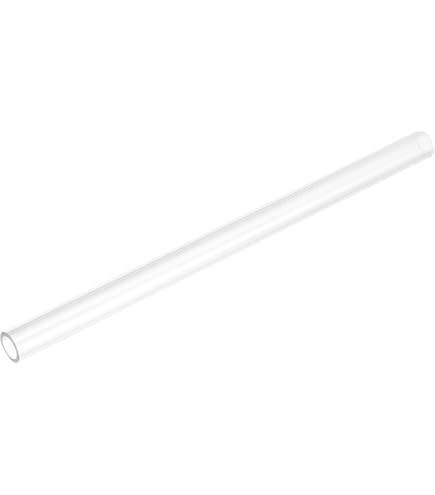 QUARKZMAN Transparentes PVC-Rohr – Innendurchmesser 13 Mm X 150 Mm Länge, Acryl-Kunststoffrohr Für Lampenbau & DIY
