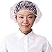 100 PCS Plastic Home Hotel Disposable Waterproof Thicken Transparent Bath Shower Spa Cap