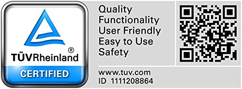 TAINO® Gasgrill BBQ Grillwagen 6 Edelstahl-Brenner 1 Seitenkocher Gas-Grill TÜV Farbe Silber / Anthrazit (6+1) - 8