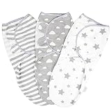 Baby Swaddle Wrap Newborn Blanket 0-3 Months | 100% Organic Cotton Swaddles