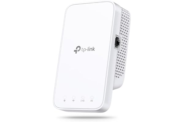 TP-Link RE330 WiFi Repeater, AC1200 Amplifier, Extender up to 120 m2, Powerful Repeater with Ethernet Port, EasyMesh, Compatible with All Internet Boxes
