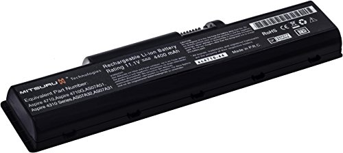 Mitsuru® 4400mAh Notebook Laptop Akku Batterie für Acer Aspire 4220 4310 4310G 4315 4320 4520 4520G 4710 4710G 4710Z 4715 4715Z 4720 4720G 4720Z 4920 4920G