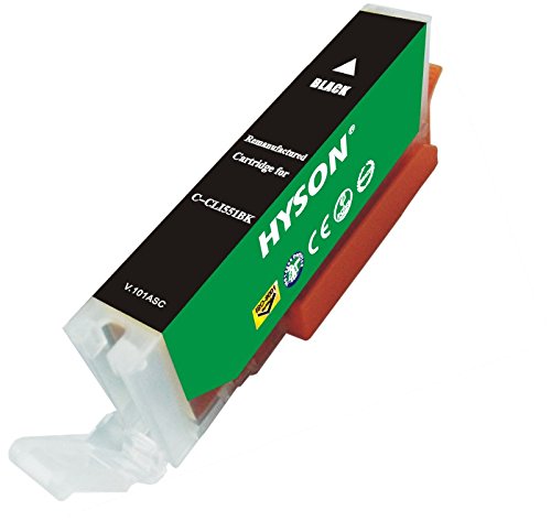 Rundschal HYSON wiederaufbereitete Tintenpatronen PGI-550/CLI-551 Für Canon Pixma iP7250, iP8750, iX6850, MG5450, MG5550, MG5650, mg5655, MG6350, MG6450, MG6450 Monster University Edition, MG6650, MG7150, MG7150 MONSTER UNIVERSITY Edition, MG7550, MX725, mx925- verschiedene Farben 10 Stück Stegeinlage - 3