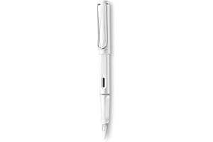 Lamy FH19676 - Penna stilografica Safari, Bianco
