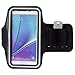 Produktbild MTP Products Sport Gym Armband kompatibel für Samsung Galaxy S7 G930, Galaxy S7 Edge G935, Galaxy S6 Edge Plus G928 - Schwarz