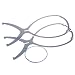 Durable Stable Folding Wig Stand Cap Holder Stand Collapsible Wig Hat Cap Stand Holder (White Color)