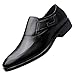 Produktbild Sannysis Leder Schuhe Herren Anzugschuhe Business Schuhe Lederschuhe aus Leder für Beruf und Anzug Rindleder Schwarz Braun Größe 38-47