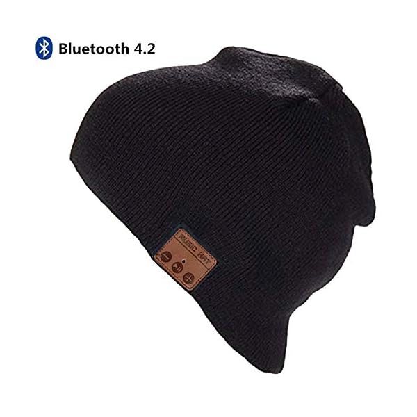 Sombrero Bluetooth gorro de punto inalámbrico para escuchar música