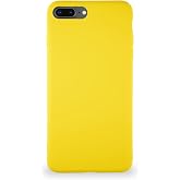 KZY İletişim Apple iPhone 8 Plus ile Uyumlu Kılıf Soft Premier Renkli Silikon Kapak - Sarı