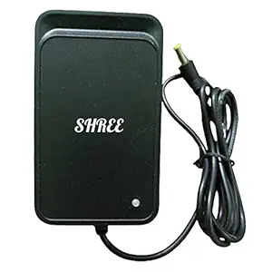 Shree Powermex 6 V/1 Ampere Auto Cut Off Charger for Kids Ride On Car Battery Charger for SUV Car A Variety of Electric Baby Carriage Ride Toy Battery Power Adapter (Black)