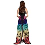 Schmetterlingsflügel Schal Sondereu Damen Schmetterling Wings Schals Nymphe Pixie Kostüm Zubehör 180 x145cm (10) -