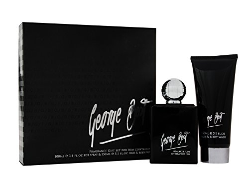 George Best Silver Edition Eau de Toilette 100ml Gift Set For Him #611