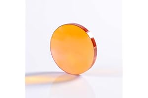 MCWlaser Lentille CO2 Mise Focalisation, PVD ZnSe Focus Lens pour Graveur/Coupeur 10600nm 10,6um Dia: 20 mm FL: 1,5 Inch ou 38,1 mm