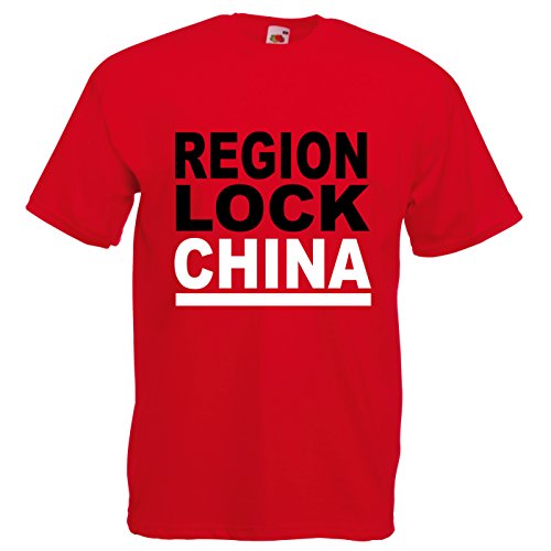 Ace Printwear PUBG Region Lock China Printed T-Shirt Gaming Game